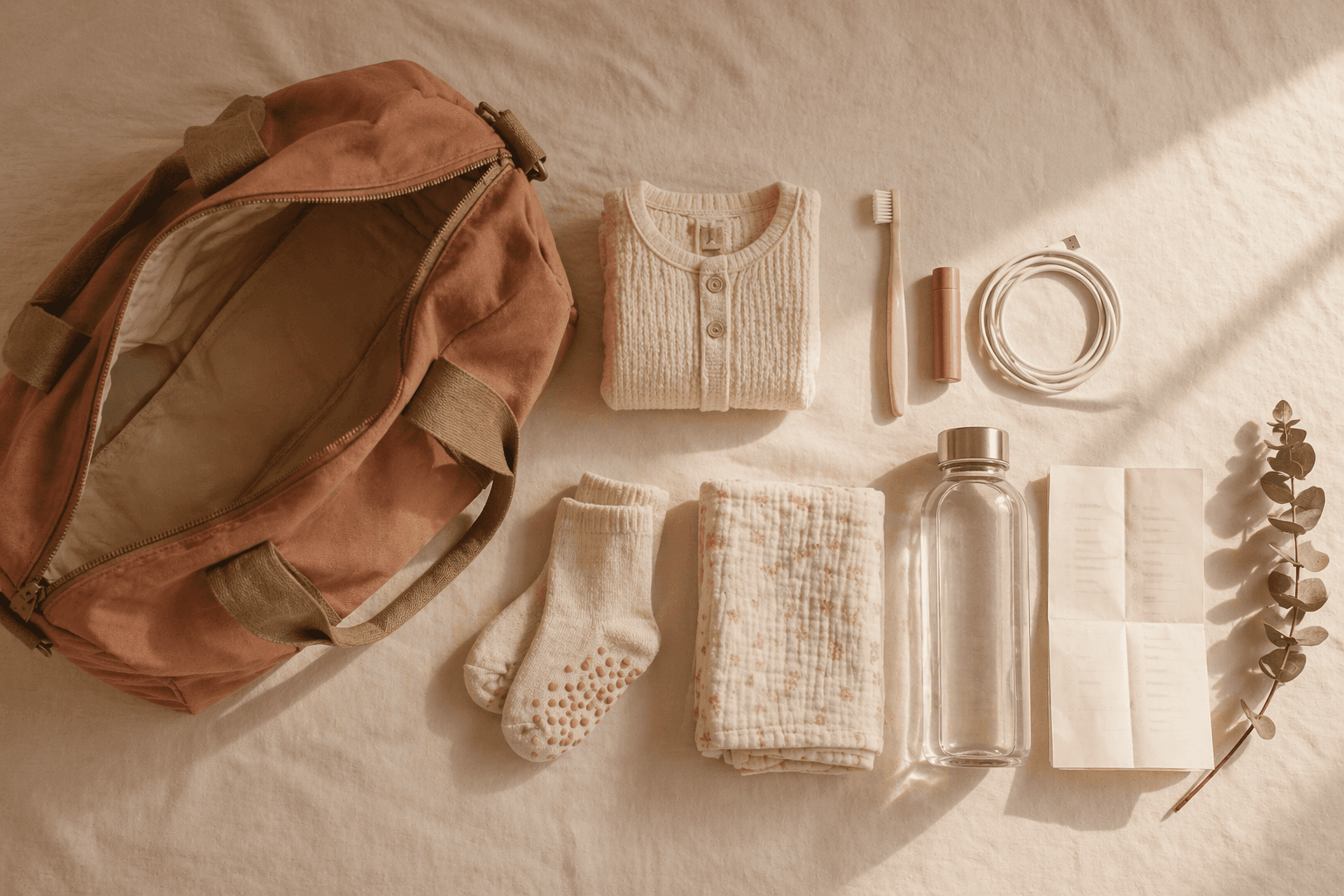 The Complete Hospital Bag Checklist for Mom, Partner, and Baby